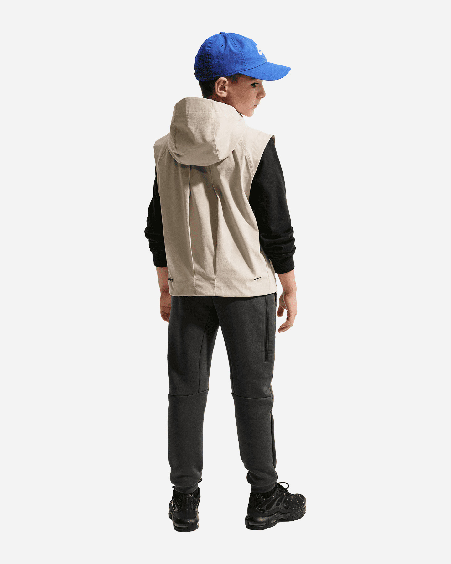 Pantalone NIKE TECH FLEECE 2 JR - Antracite - 2 | Cisalfa Sport