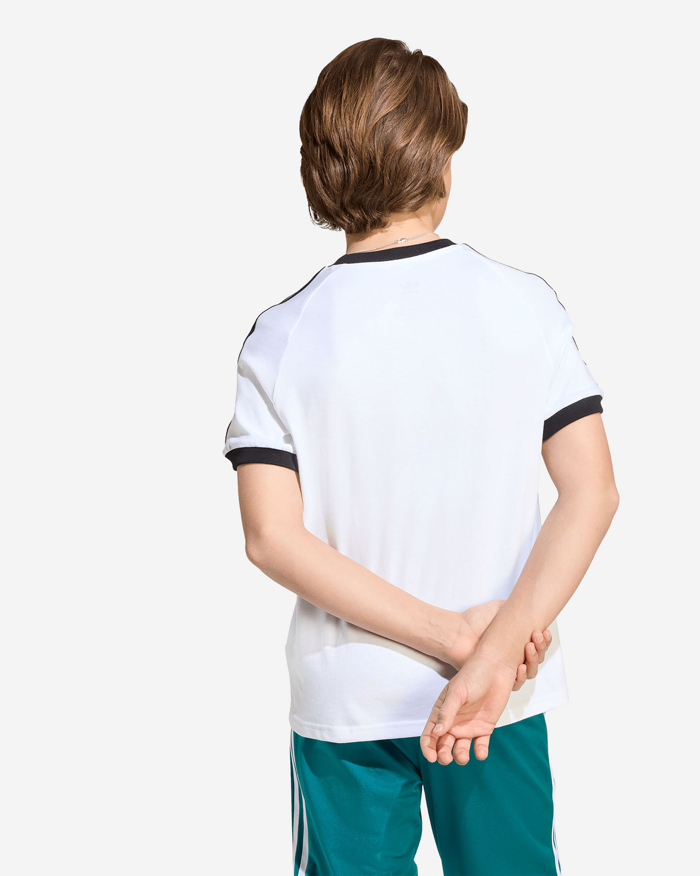 T-shirt ADIDAS 3STRIPES JR - Bianco - 2 | Cisalfa Sport