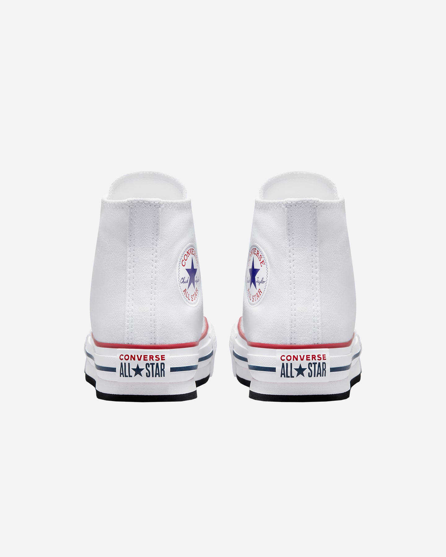 Scarpe sneakers CONVERSE CHUCK TAYLOR ALL STAR HIGH EVA LIFT PS JR - Bianco - 4 | Cisalfa Sport