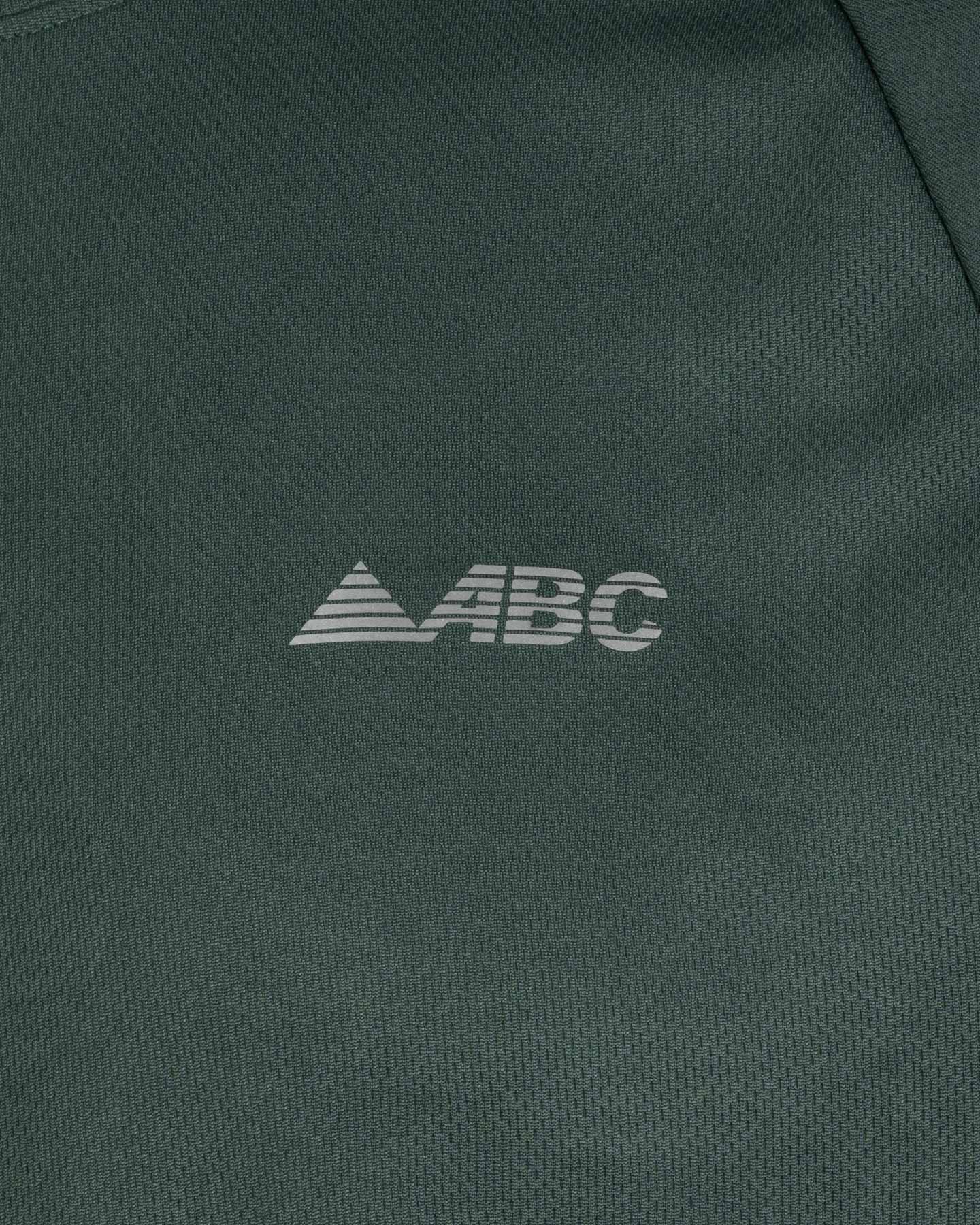 T-shirt running ABC ESSENTIAL M - Verde - 2 | Cisalfa Sport
