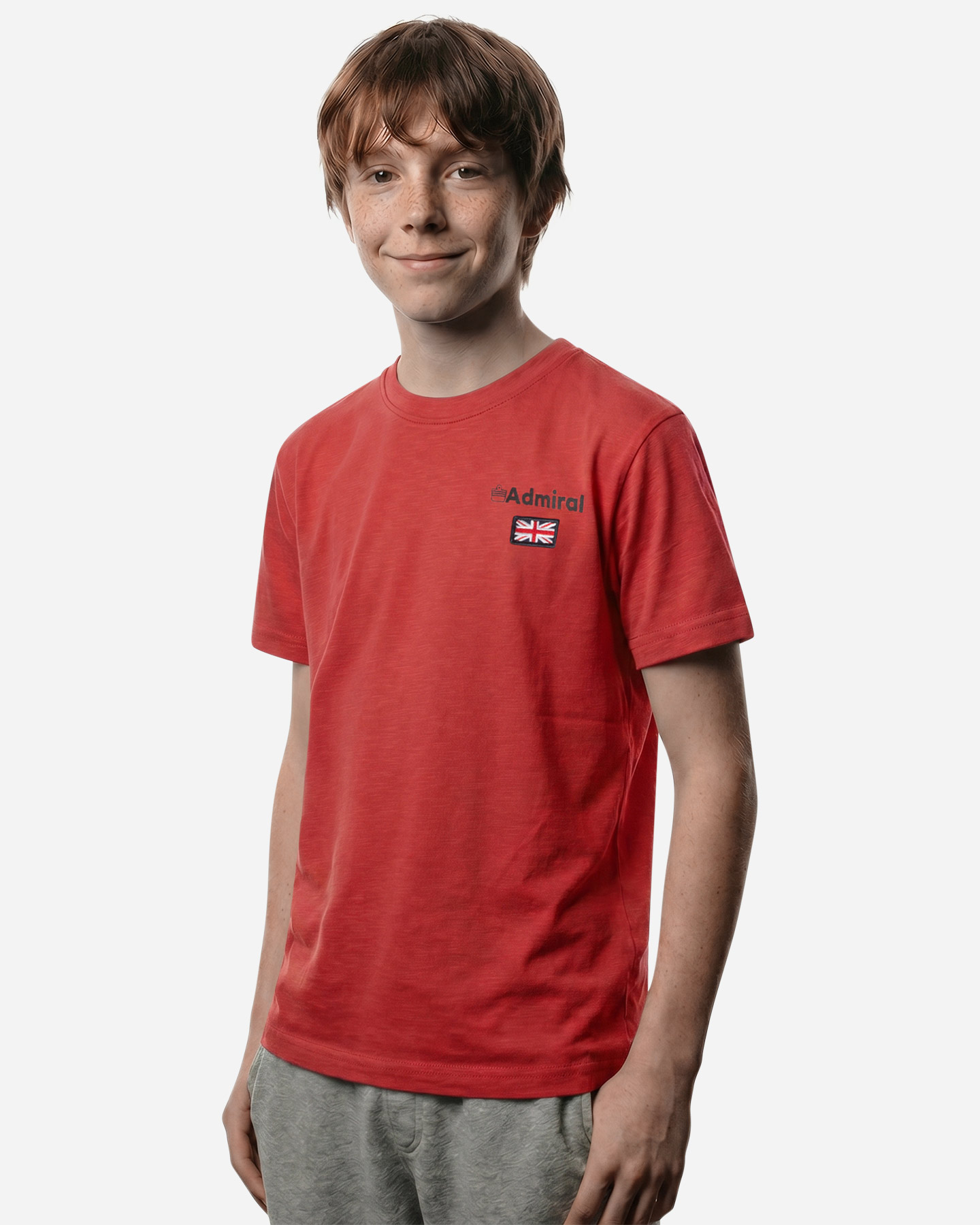 T-shirt ADMIRAL ESSENTIAL COLLEGE JR - Rosso - 2 | Cisalfa Sport