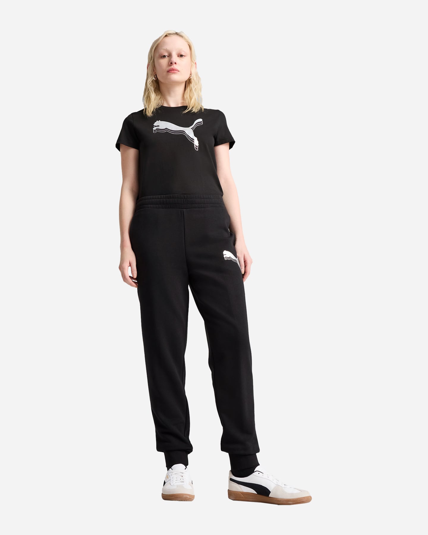 Pantalone PUMA LOGO W - Nero - 4 | Cisalfa Sport