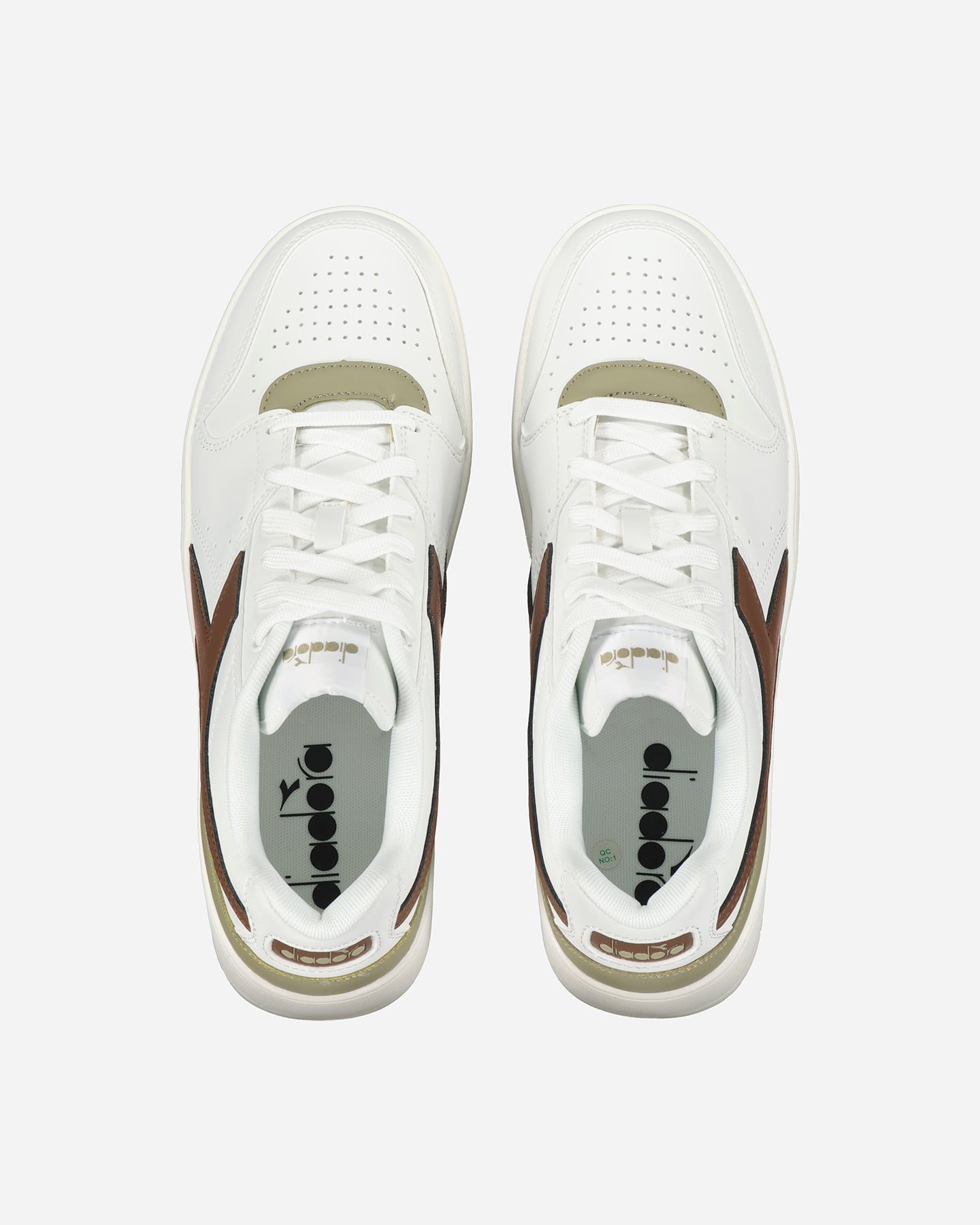 Scarpe sneakers DIADORA JUMPER P M - Bianco - 4 | Cisalfa Sport