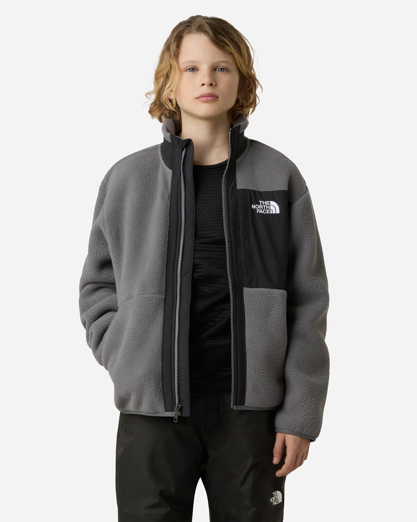 Felpa THE NORTH FACE YUMIORI JR - Grigio - 2 | Cisalfa Sport