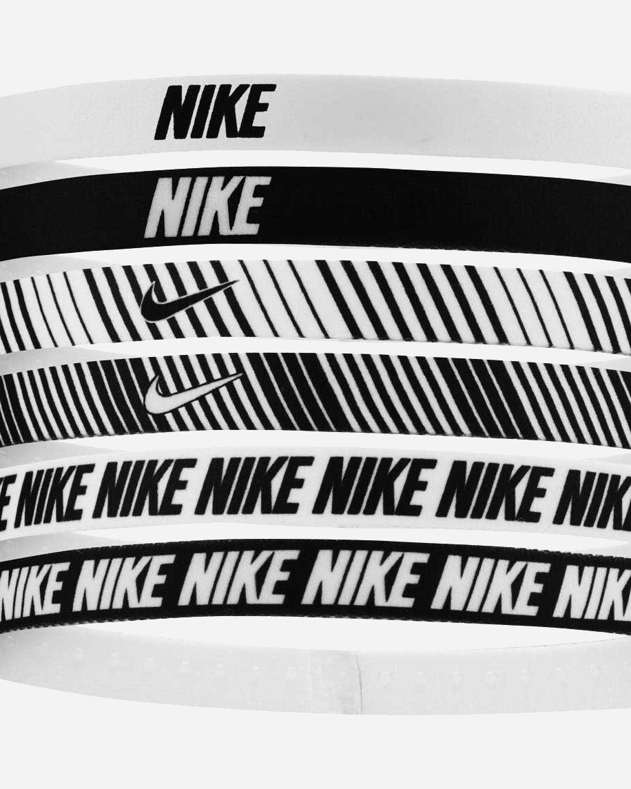 Fascia testa NIKE FLEX CLASSIC PRINTED 6 PZ  - Nero - 1 | Cisalfa Sport