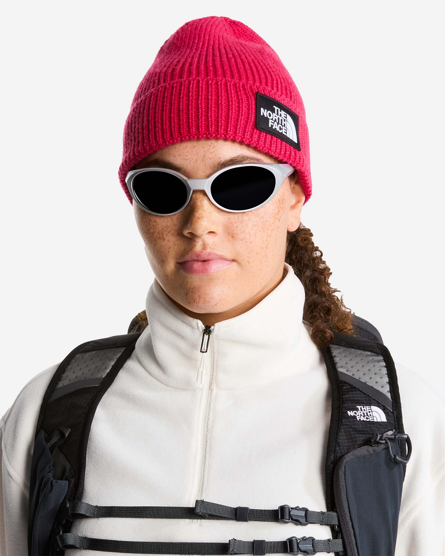 Berretto THE NORTH FACE LOGO BOX W - Fucsia - 1 | Cisalfa Sport