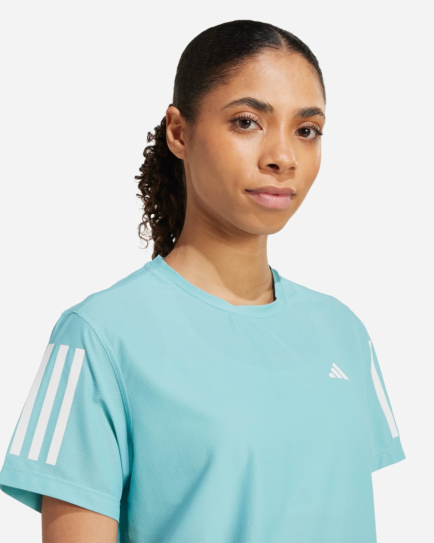 T-shirt running ADIDAS OTR B W - Verde - 5 | Cisalfa Sport
