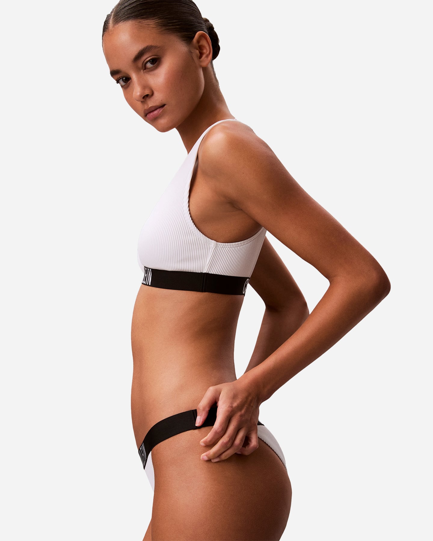 Slip mare CALVIN KLEIN JEANS BASIC W - Bianco - 5 | Cisalfa Sport