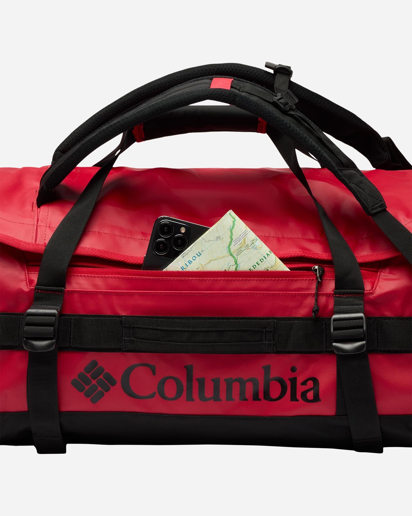 Borsa viaggio COLUMBIA LANDROAMER 60L  - Rosso - 5 | Cisalfa Sport