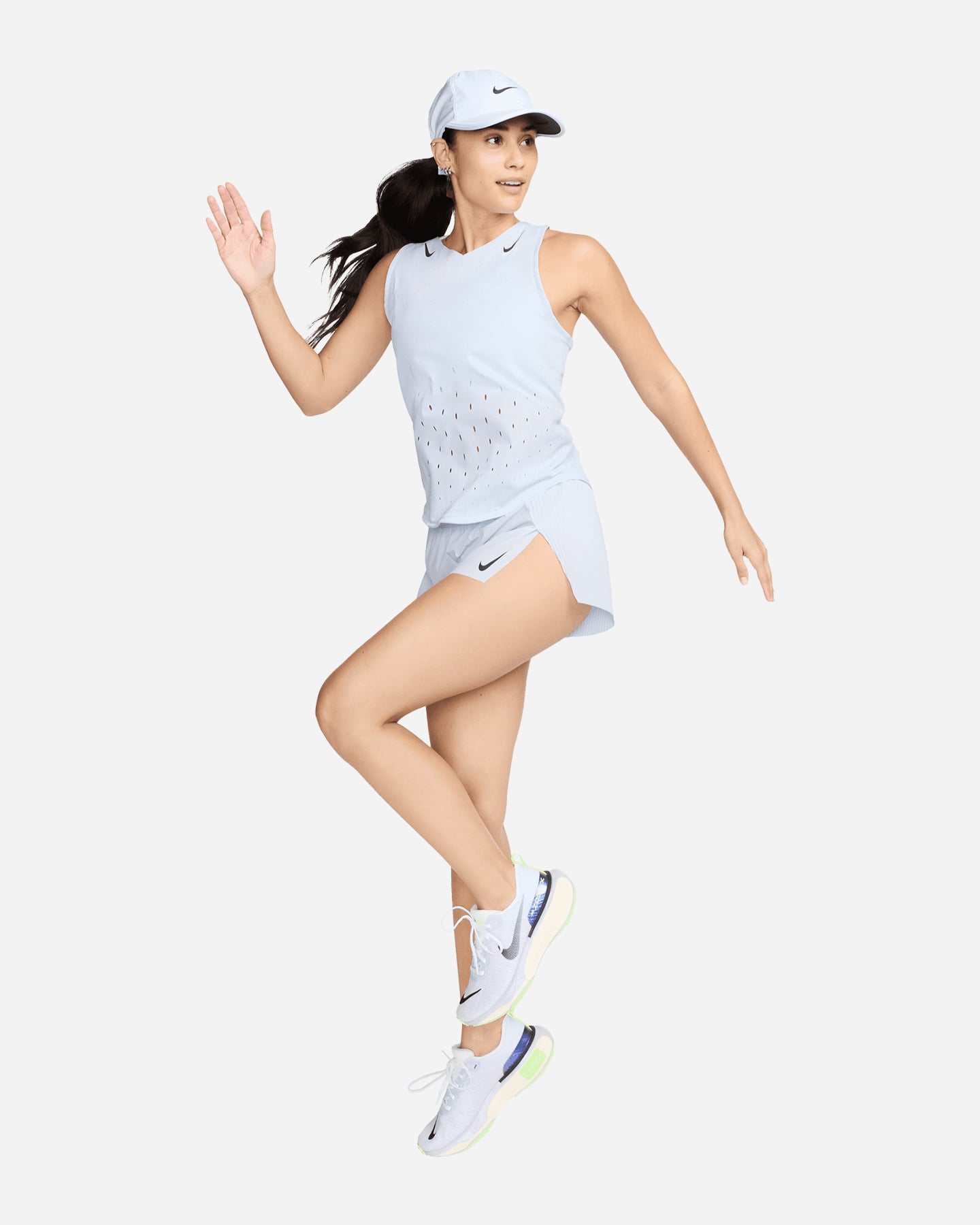Canotta running NIKE AEROSWIFT W - Grigio - 4 | Cisalfa Sport