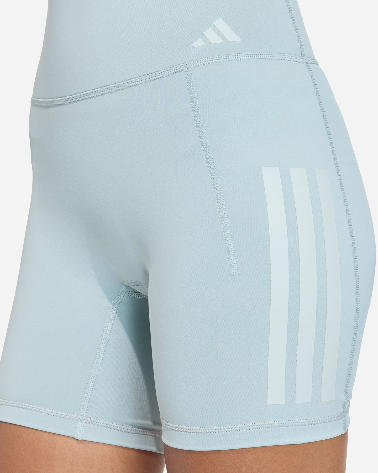 Short training ADIDAS OPTIMEWORKOUT 3STRIPES W - Verde - 3 | Cisalfa Sport