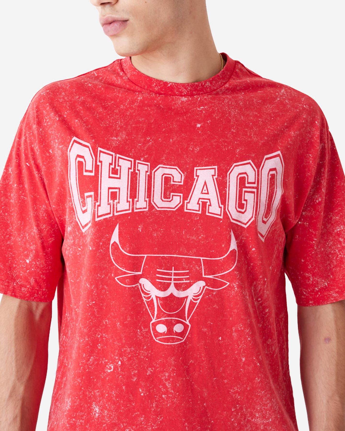 T-shirt NEW ERA WASHED CHICAGO BULLS M - Rosso - 3 | Cisalfa Sport