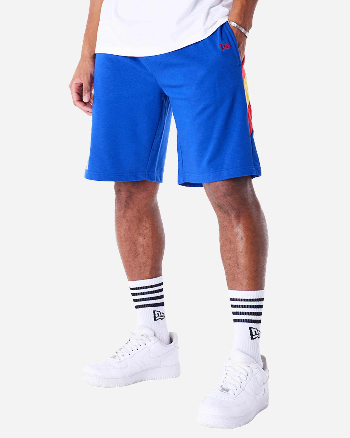 Shorts nba NEW ERA PANEL OS NUGGETS M - Blu - 1 | Cisalfa Sport