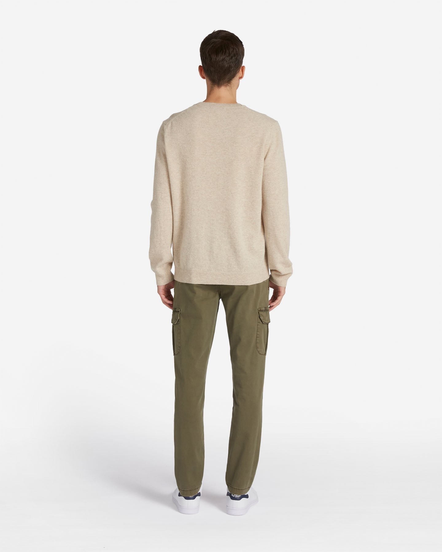 Maglione BEST COMPANY LAMBSWOOL PULL MADE IN ITALY M - Beige - 2 | Cisalfa Sport
