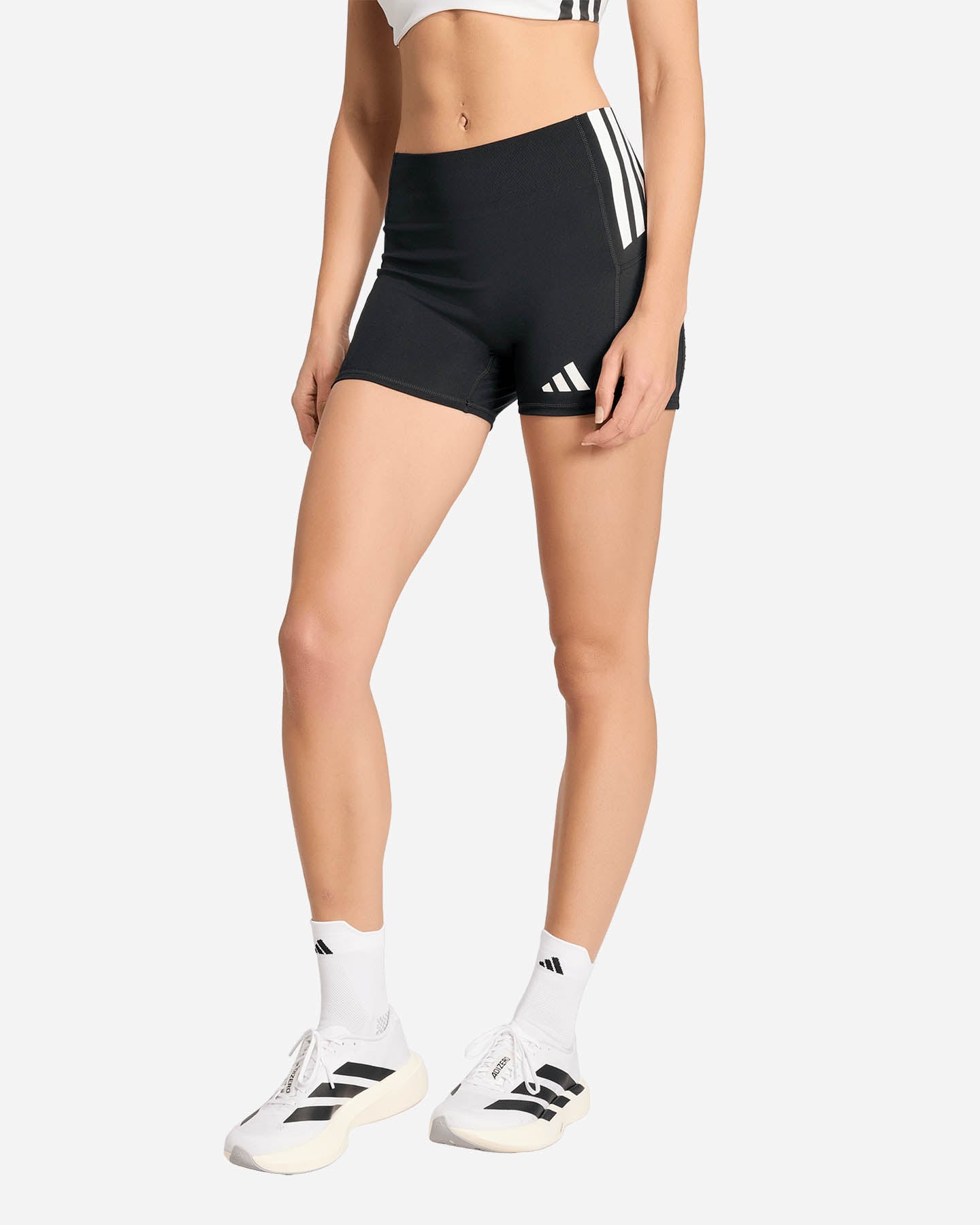 Short running ADIDAS ADIZERO W - Nero - 1 | Cisalfa Sport