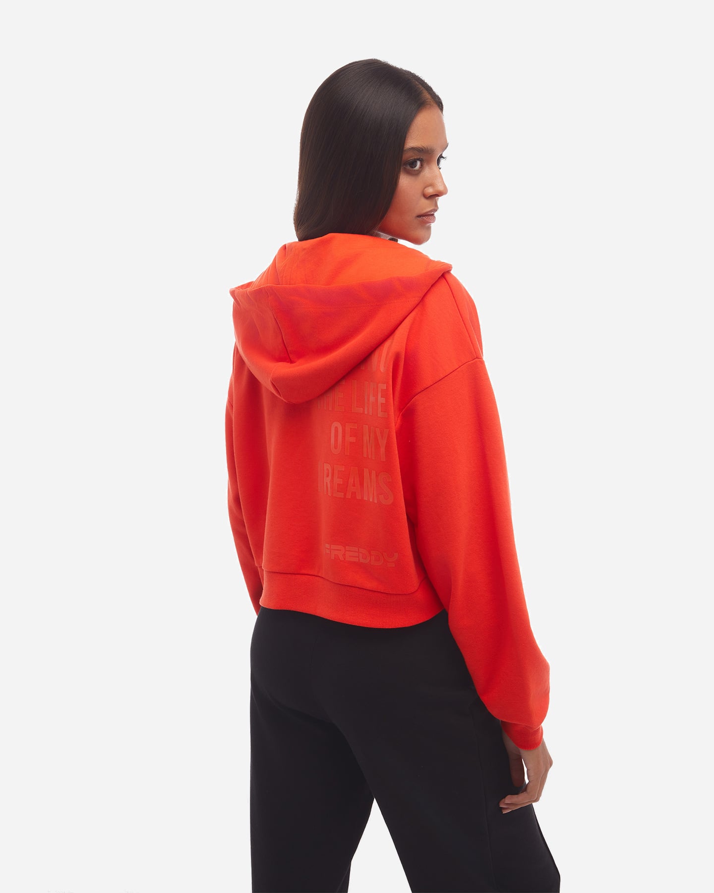 Felpa FREDDY COMFORT W - Rosso - 3 | Cisalfa Sport