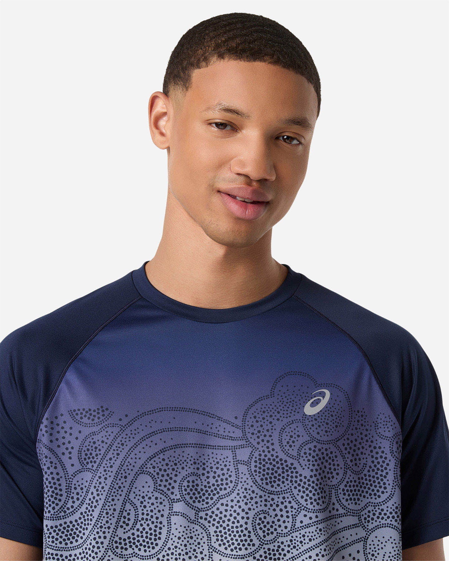 T-shirt running ASICS ROAD FADE M - Blu - 4 | Cisalfa Sport