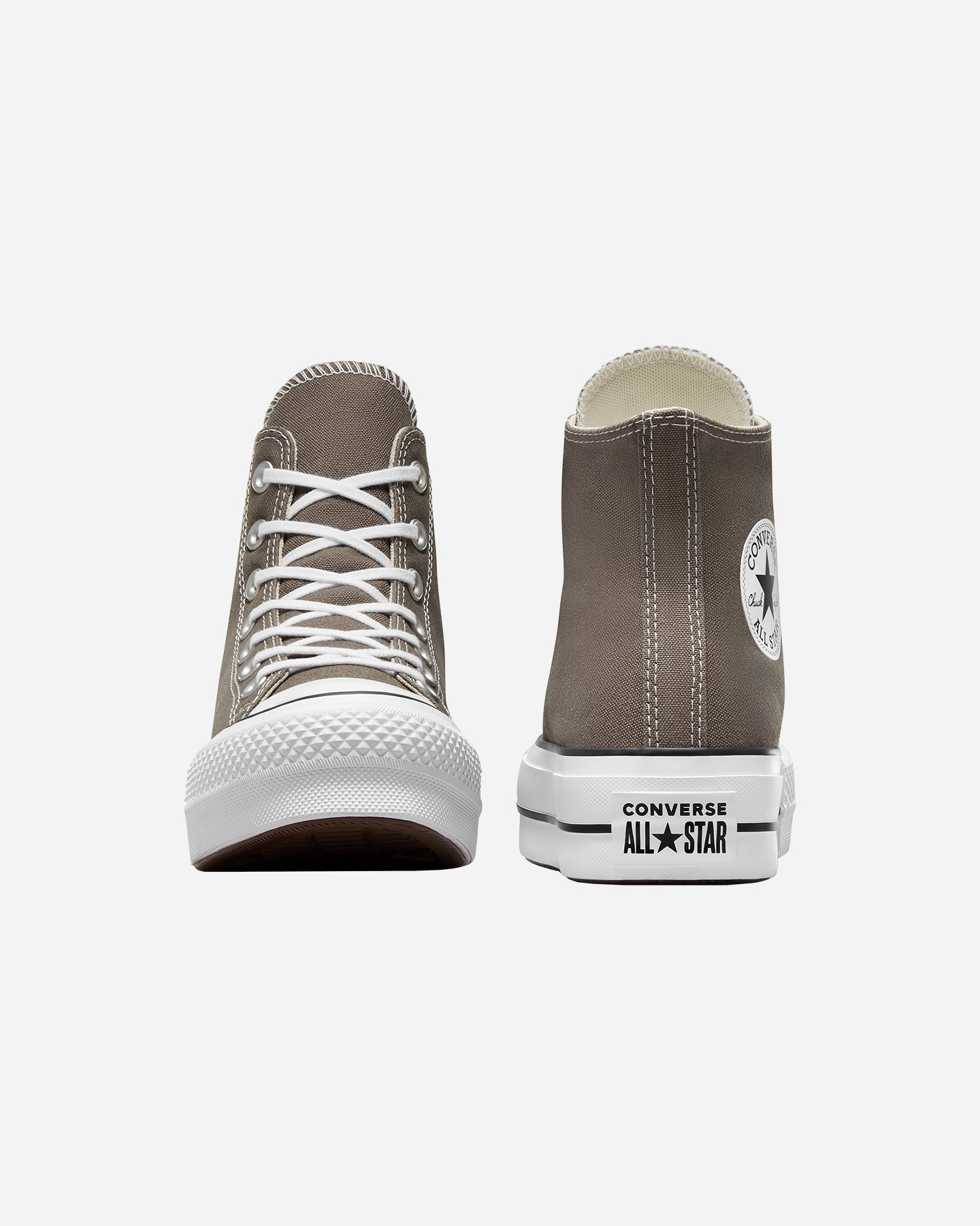 Scarpe sneakers CONVERSE CHUCK TAYLOR ALL STAR LIFT HIGH CANVAS W - Grigio - 3 | Cisalfa Sport