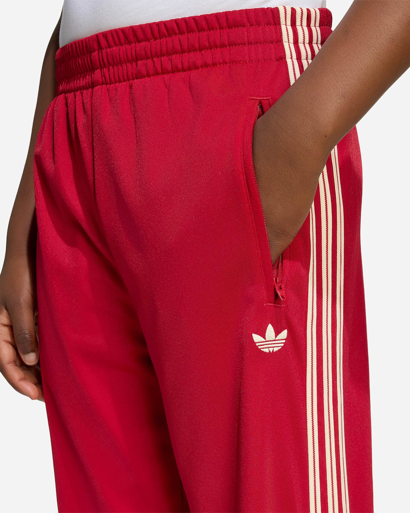 Pantalone ADIDAS FIREBIRD JR - Rosso - 3 | Cisalfa Sport
