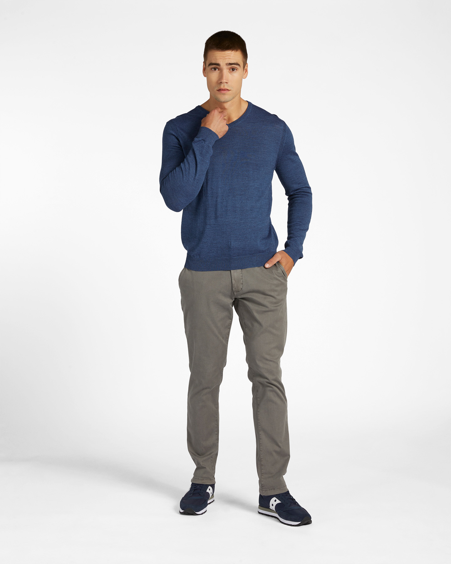 Maglione DACK'S ESSENTIAL M - Azzurro - 1 | Cisalfa Sport