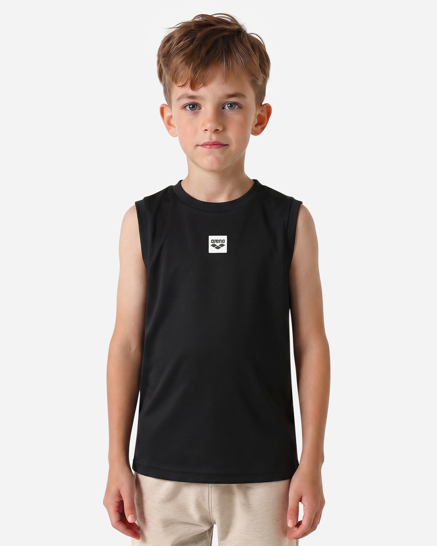 Canotta ARENA ATHLETIC PROGRESS JR - Nero - 2 | Cisalfa Sport