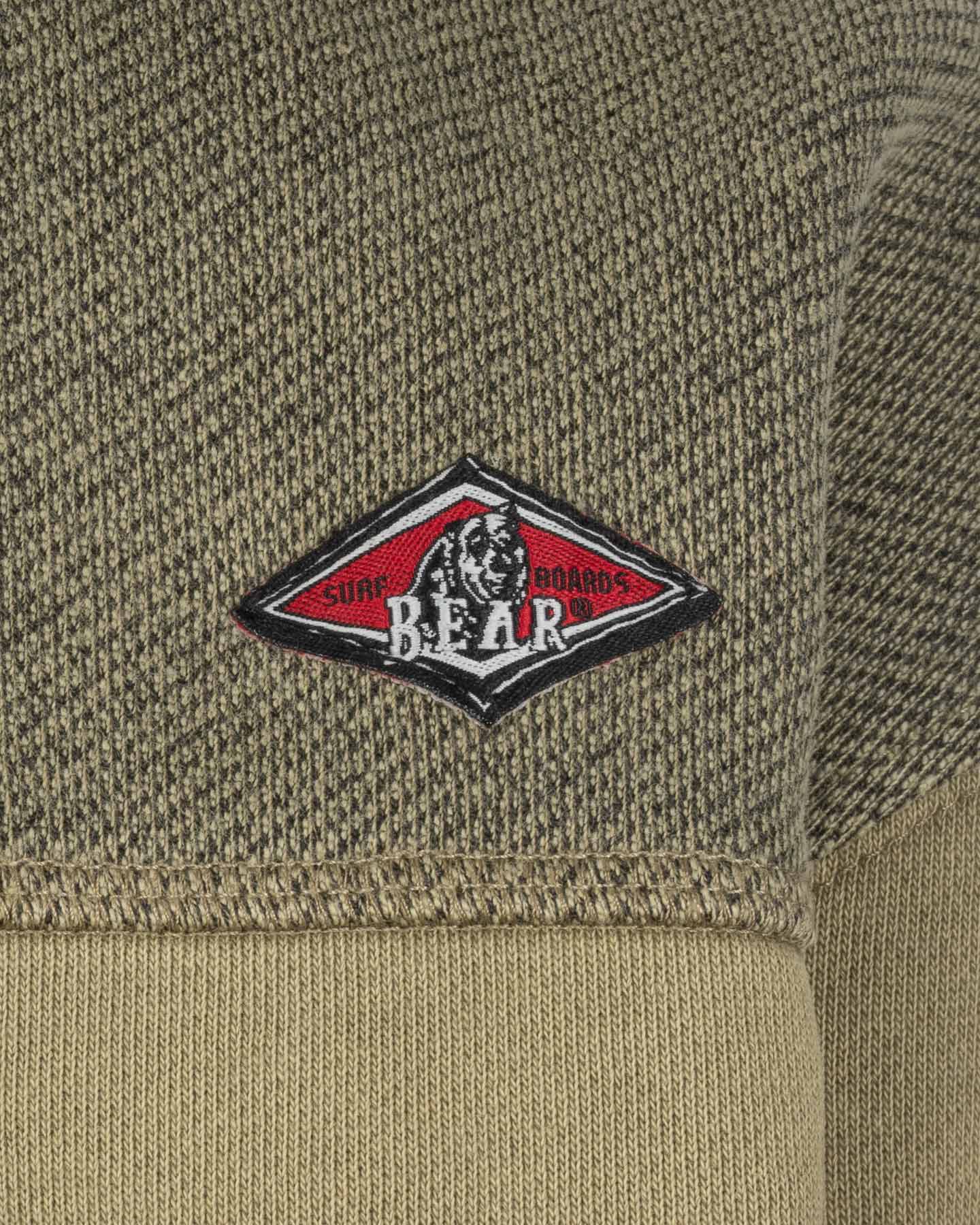 Felpa BEAR UNEARTHED NATURE JR - Giallo - 4 | Cisalfa Sport