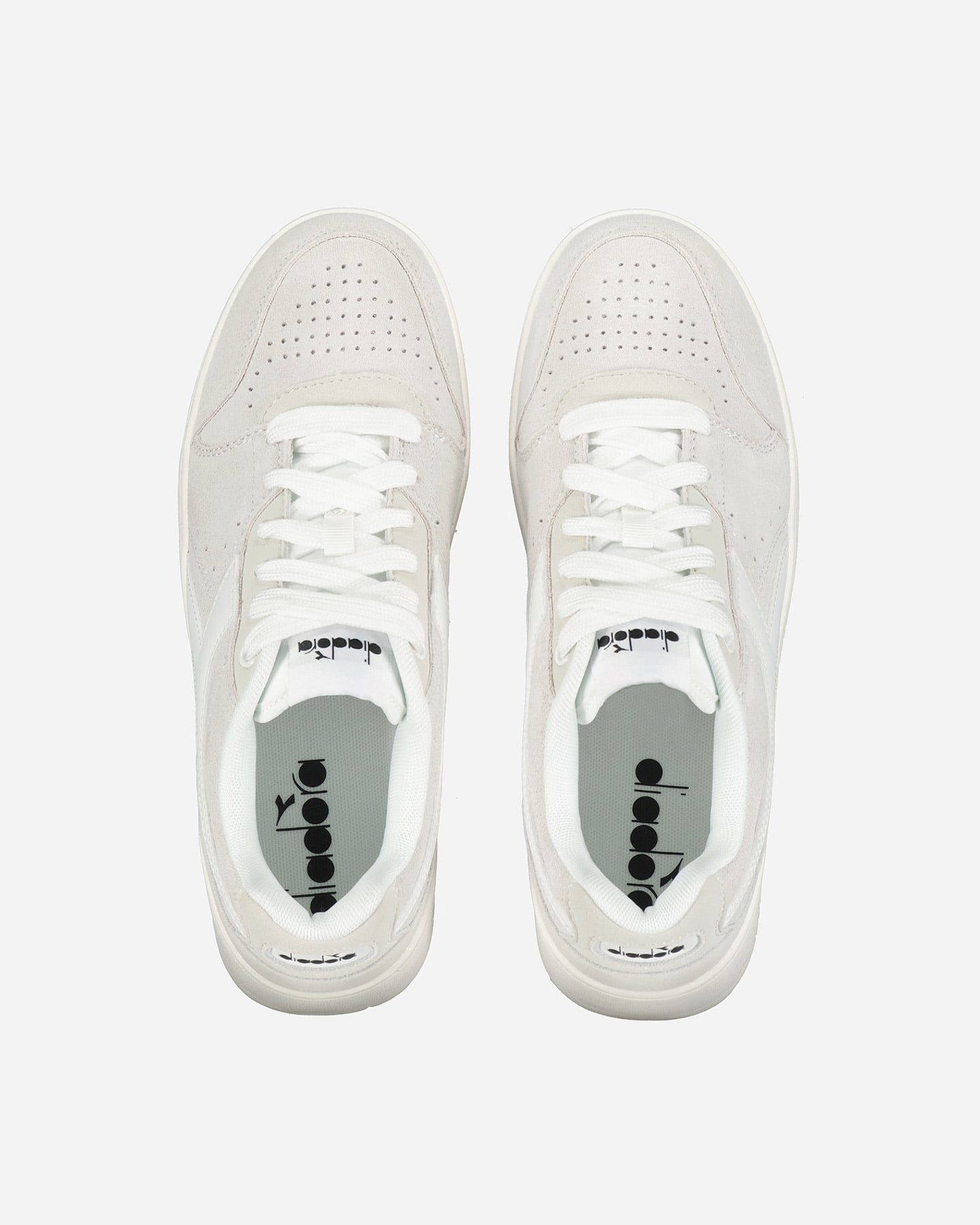 Scarpe sneakers DIADORA JUMPER P SUEDE W - Bianco - 4 | Cisalfa Sport