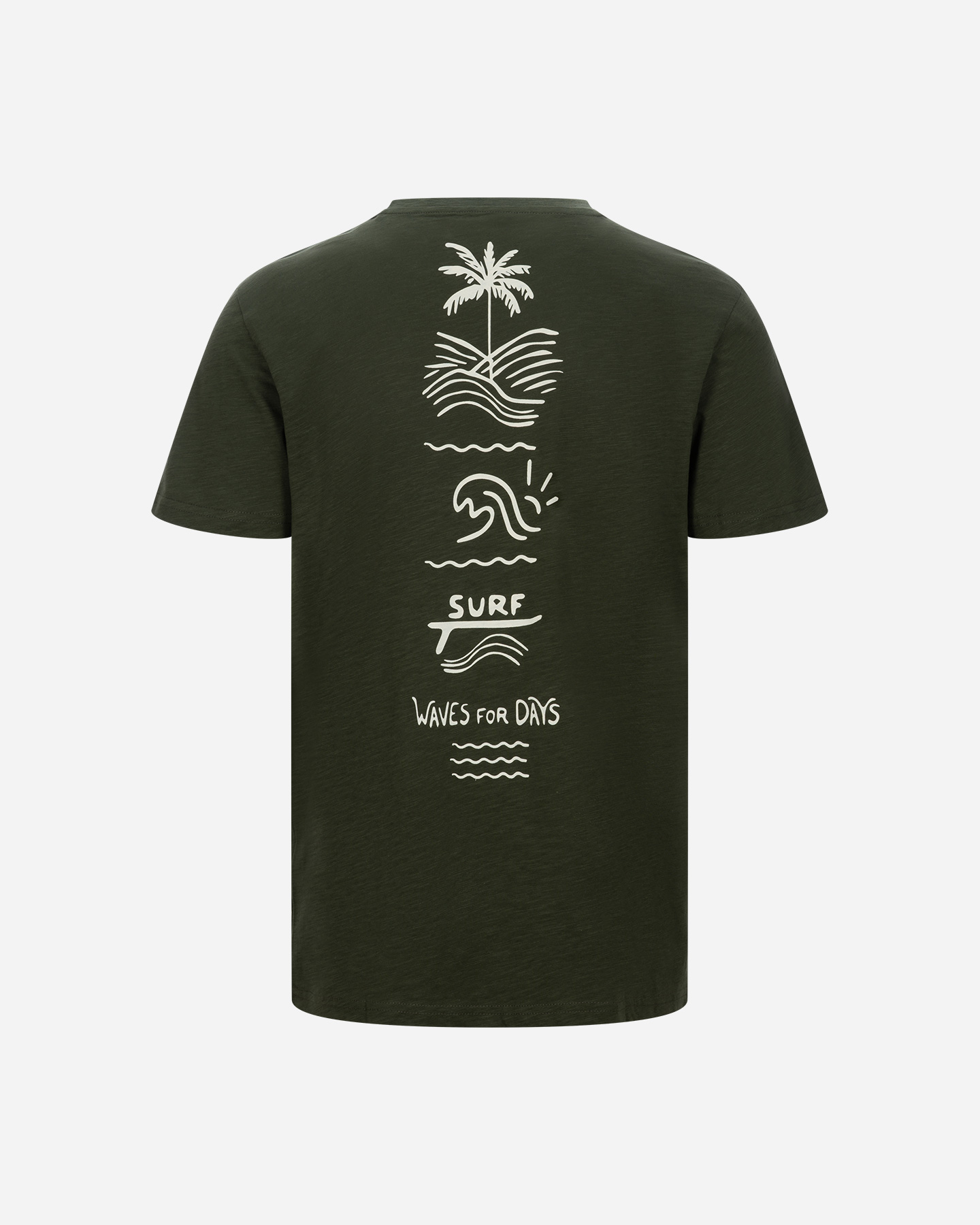 T-shirt MISTRAL ICONIC WAVE M - Verde - 1 | Cisalfa Sport