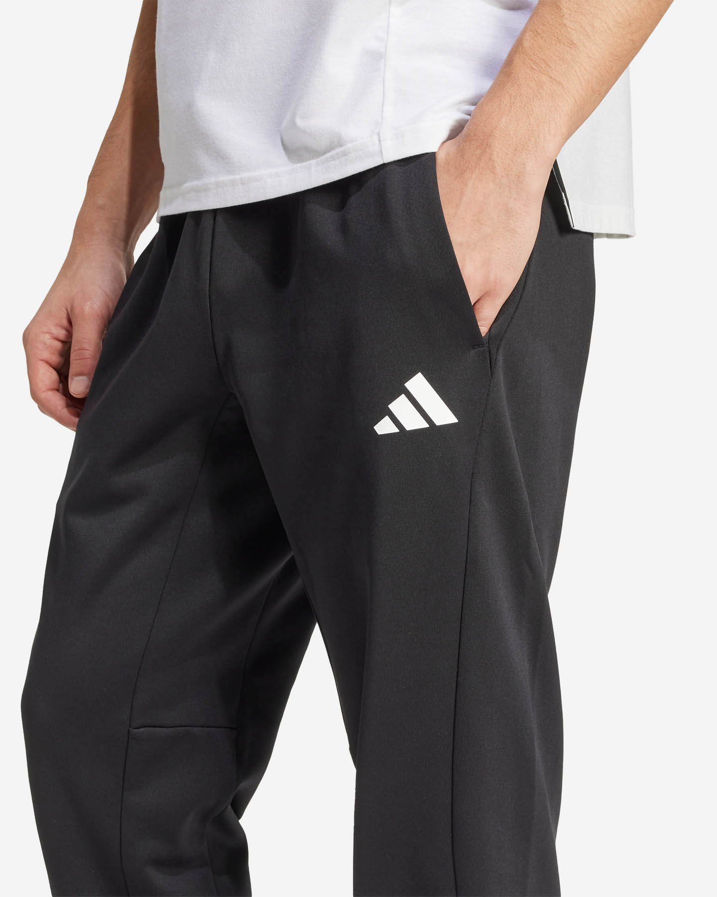 Pantalone training ADIDAS CLASSIC M - Nero - 4 | Cisalfa Sport