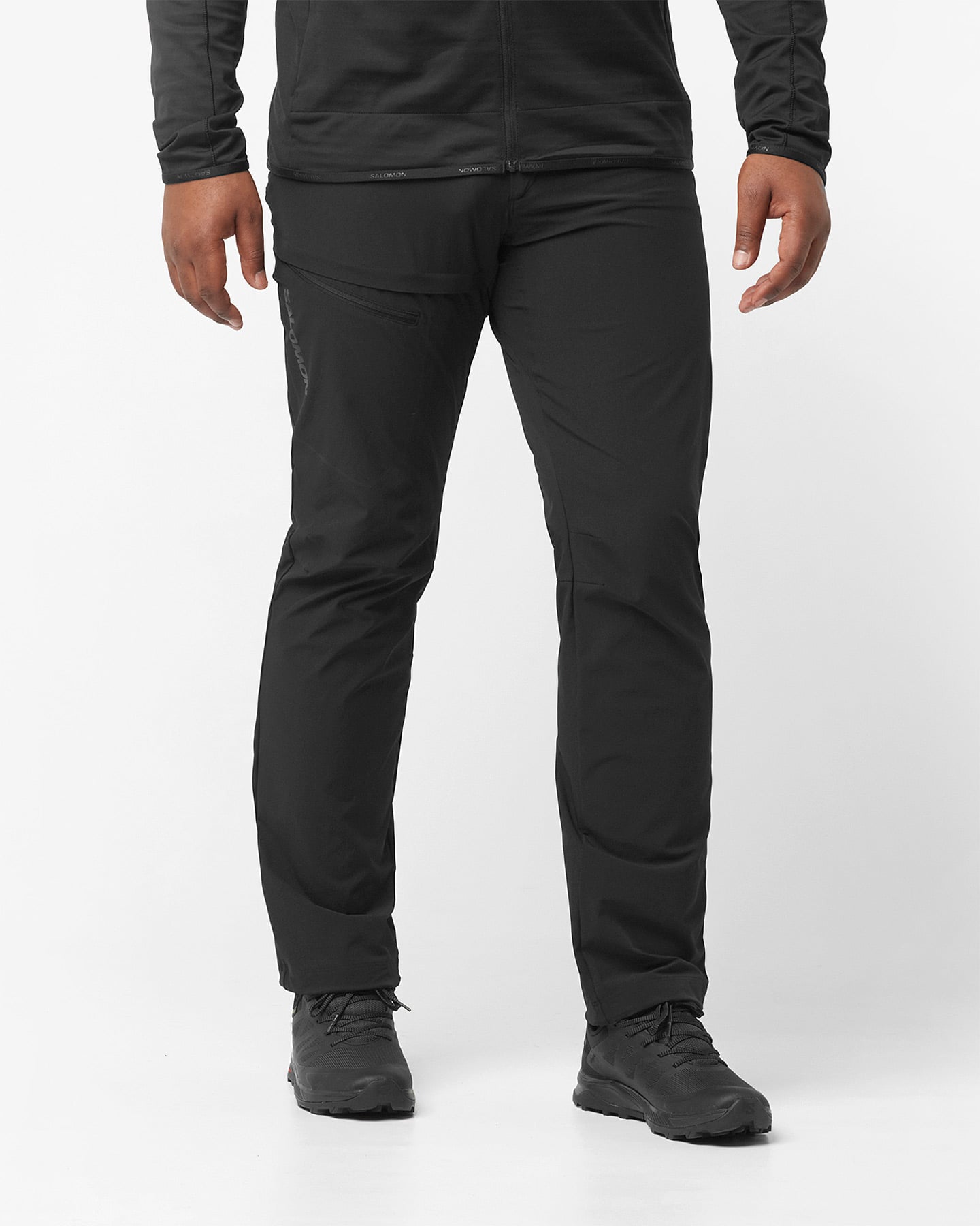 Pantalone outdoor SALOMON WAYFARER M - Nero - 1 | Cisalfa Sport