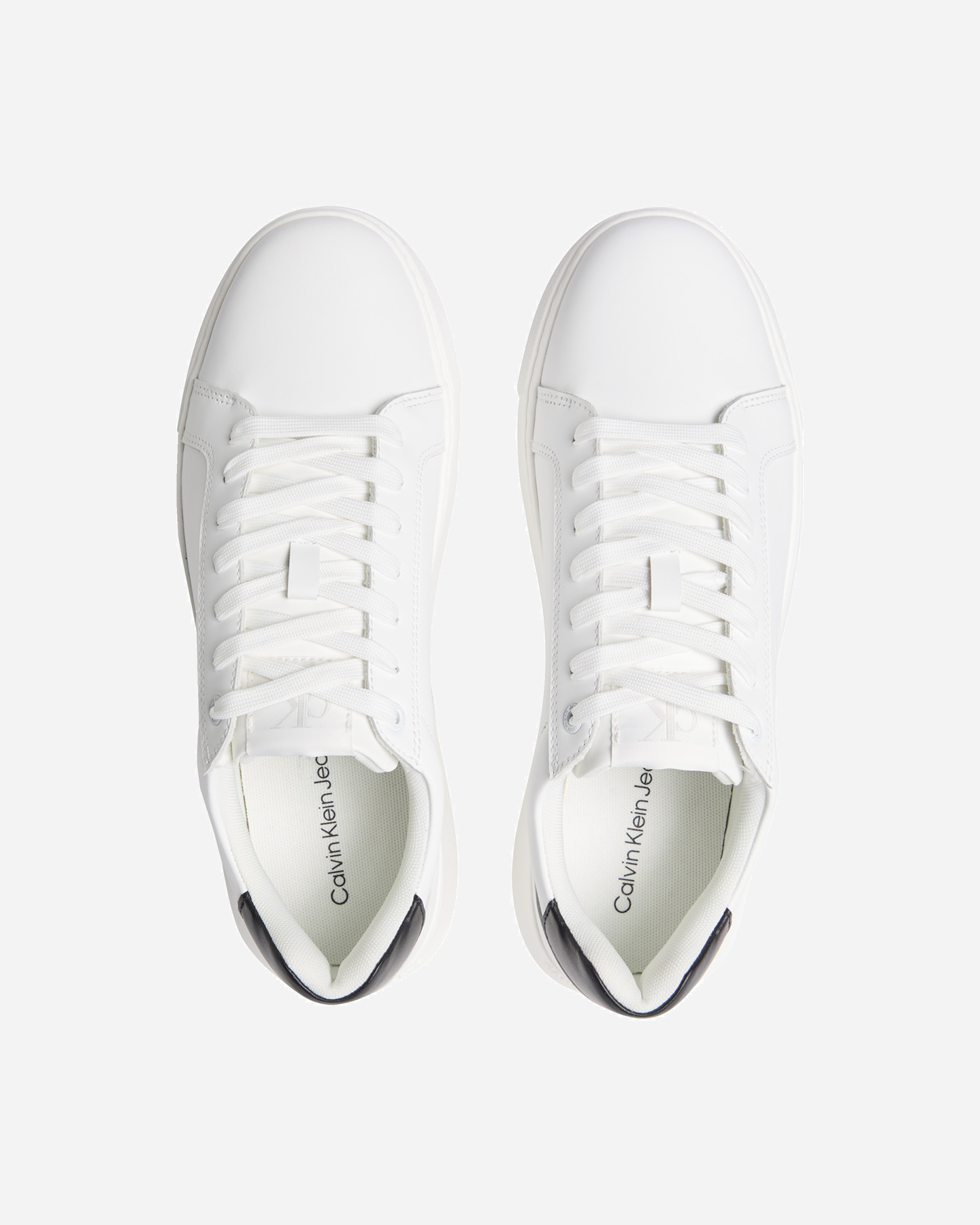 Scarpe sneakers CALVIN KLEIN JEANS CHUNKY CUPSOLE MONO M - Bianco - 3 | Cisalfa Sport