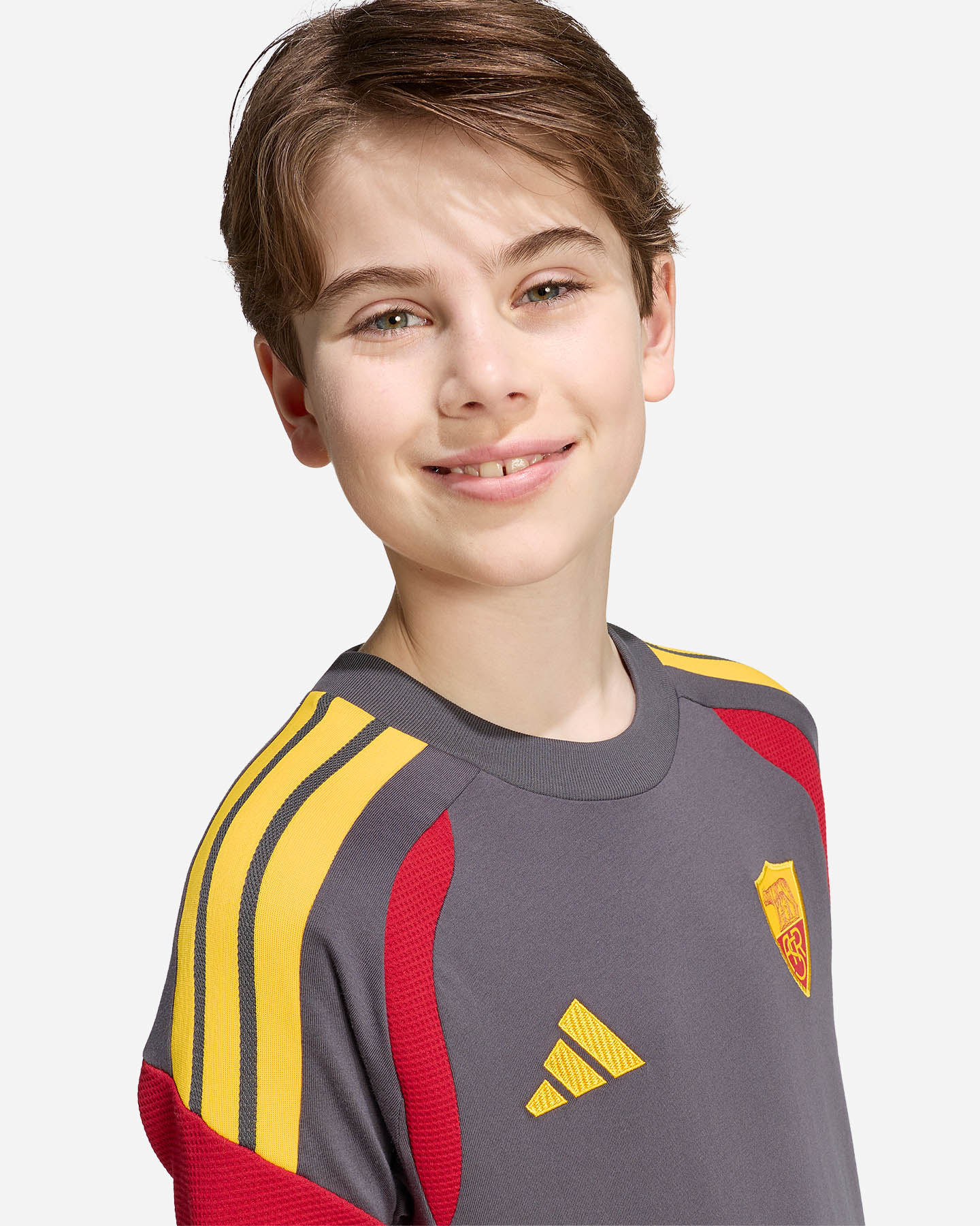 Abbigliamento calcio ufficiale ADIDAS AS ROMA TIRO26 26-27 JR - 5 | Cisalfa Sport