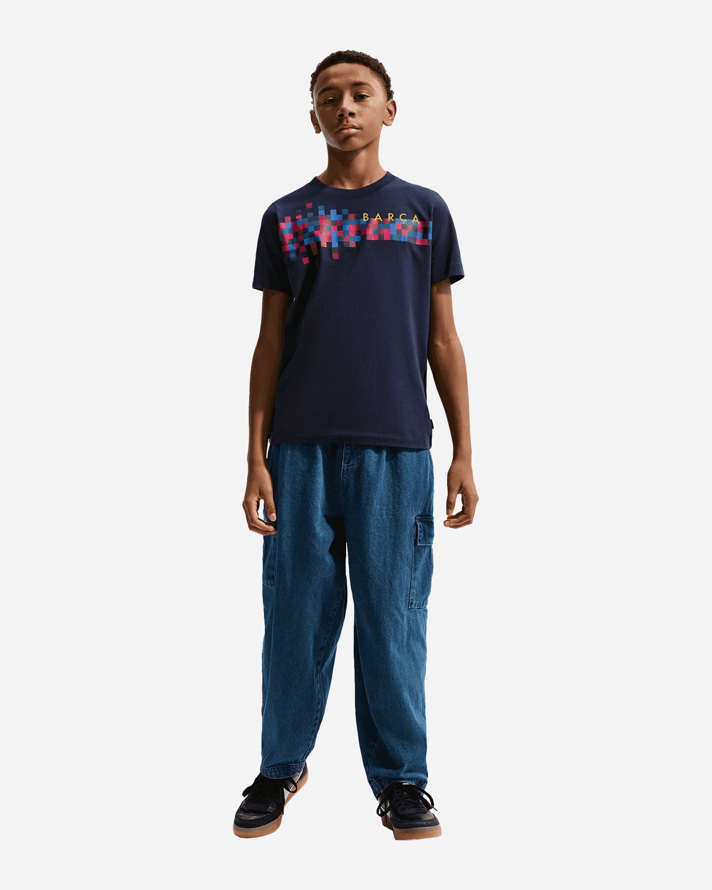 Abbigliamento calcio ufficiale NIKE BARCELLONA CREST JR - Color mix - 1 | Cisalfa Sport