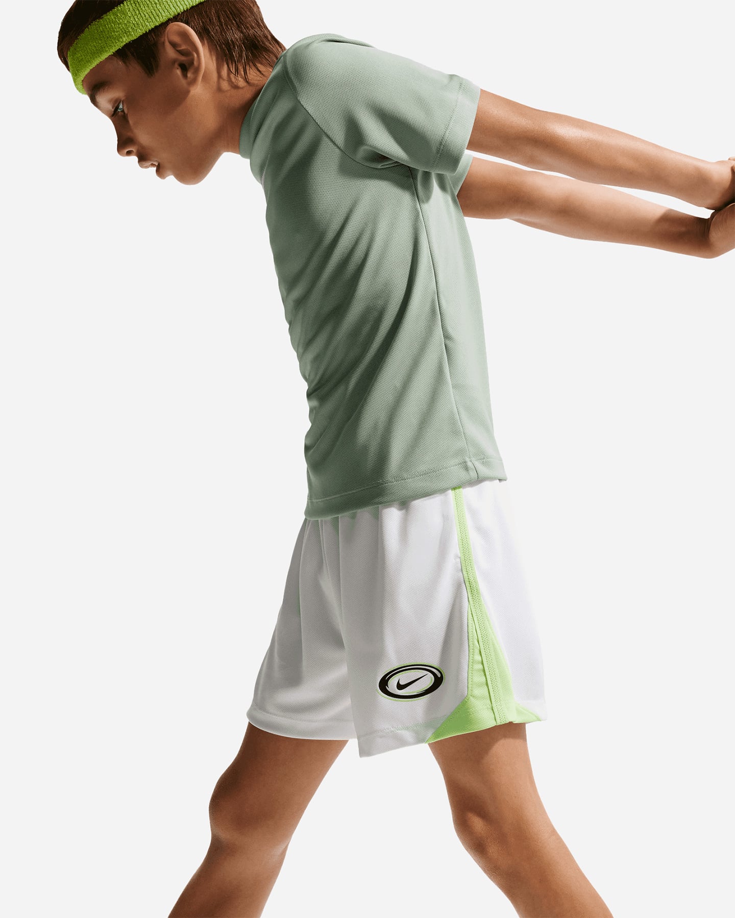 Pantaloncini NIKE DRIFIT LOVE JR - Bianco - 4 | Cisalfa Sport