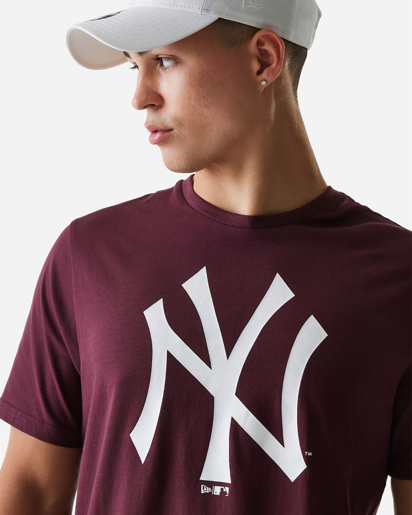 T-shirt NEW ERA YANKEES BIG LOGO M - Viola - 2 | Cisalfa Sport