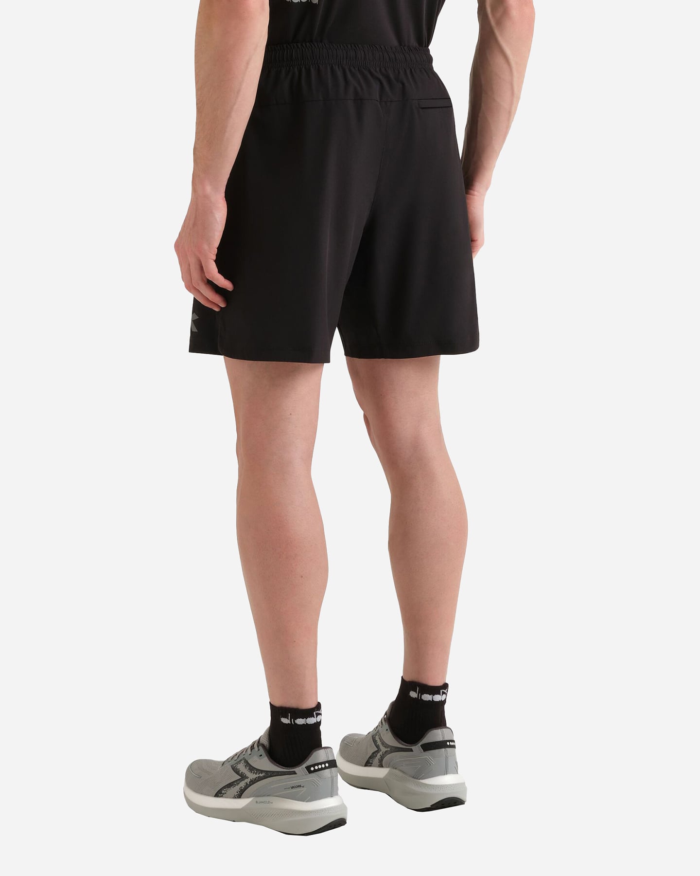 Short running DIADORA BASIC M - Nero - 2 | Cisalfa Sport