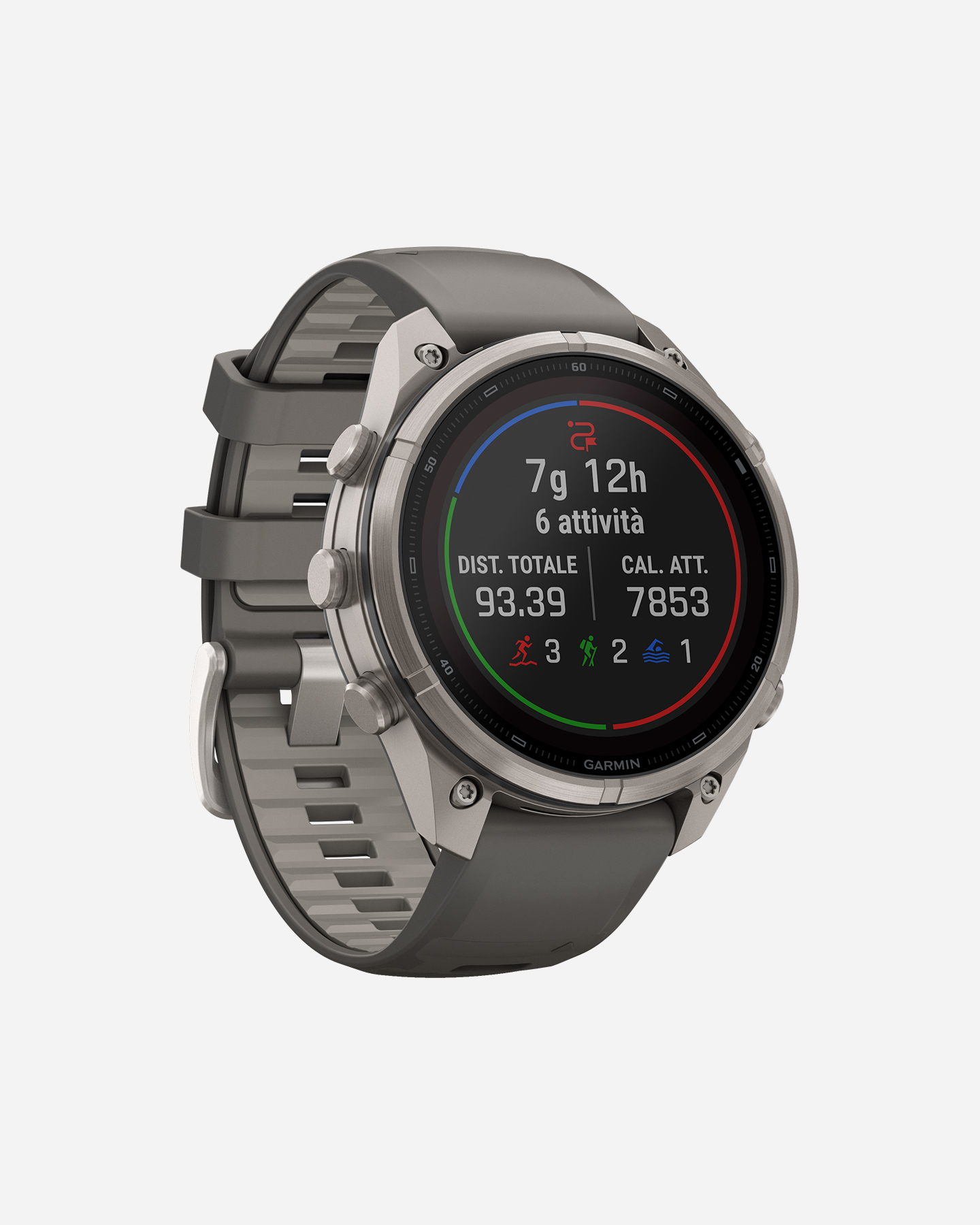 Orologio multifunzione GARMIN FENIX 9 PRO SOLAR INREACHE 47MM - Color mix - 3 | Cisalfa Sport