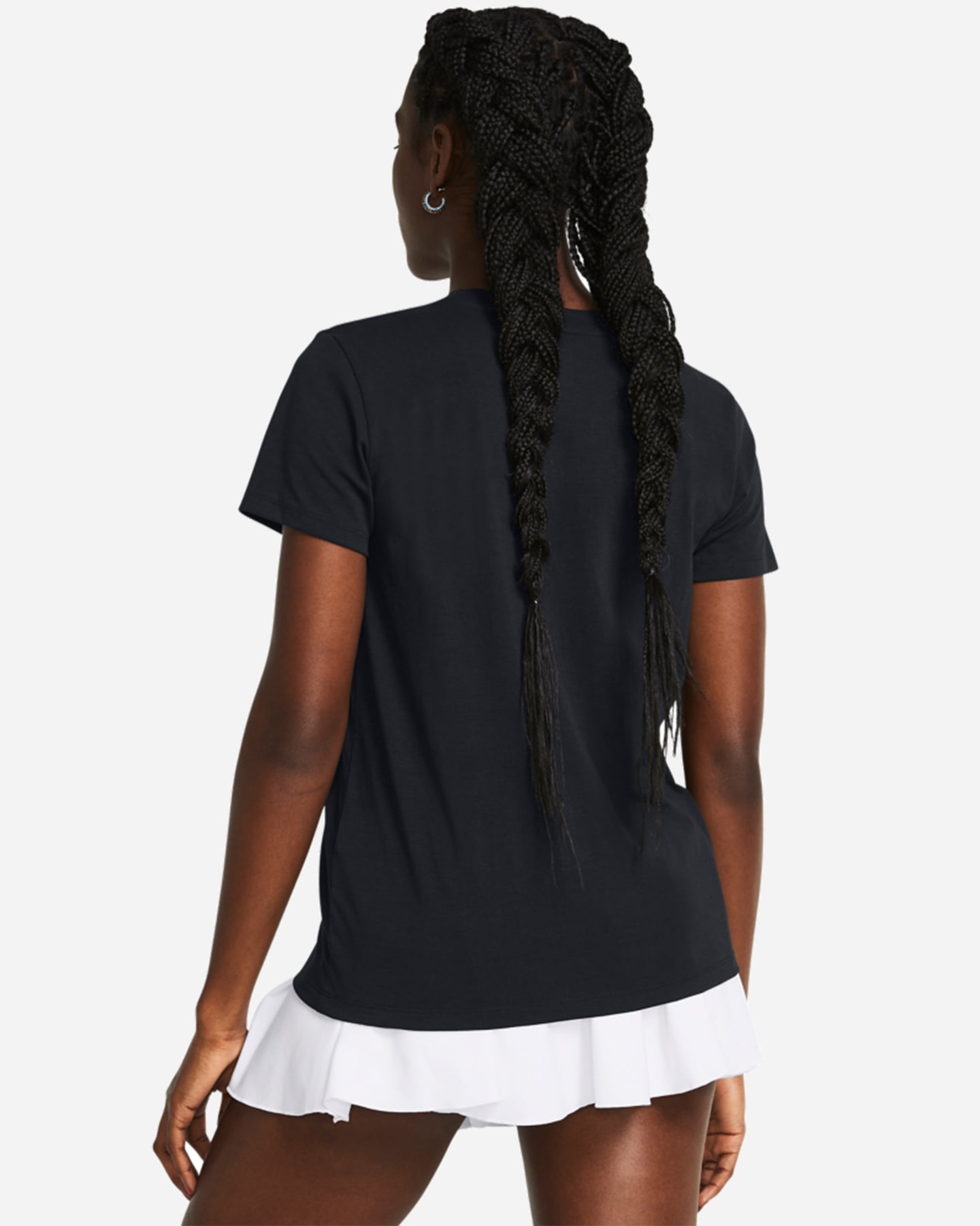T-shirt UNDER ARMOUR CAMPUS CORE W - Nero - 3 | Cisalfa Sport