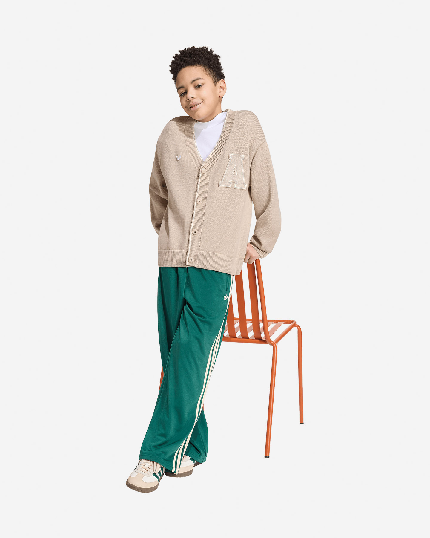 Cardigan ADIDAS CLASSIC JR - Beige - 2 | Cisalfa Sport