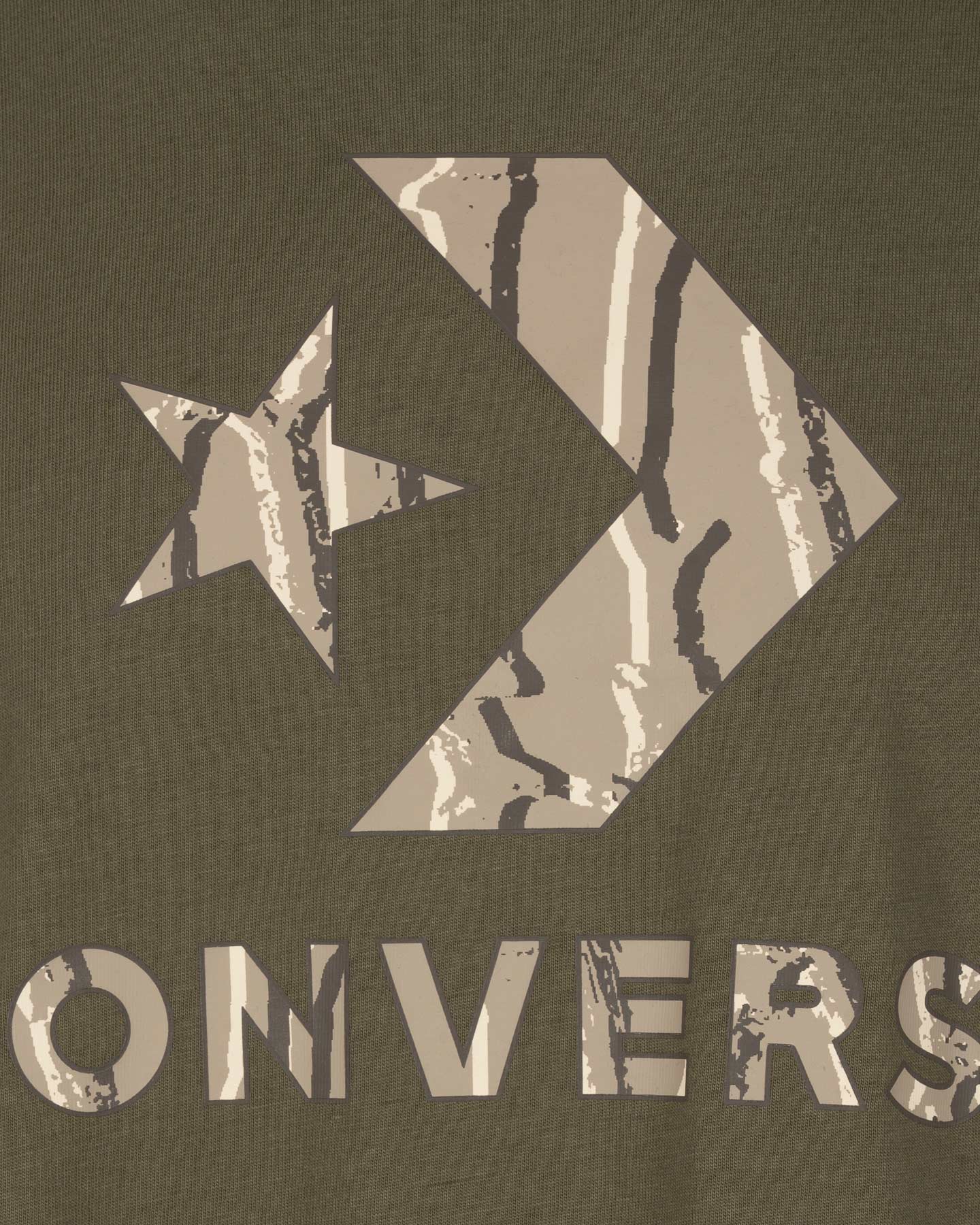 T-shirt CONVERSE STAR CHEVRON M - Verde - 2 | Cisalfa Sport