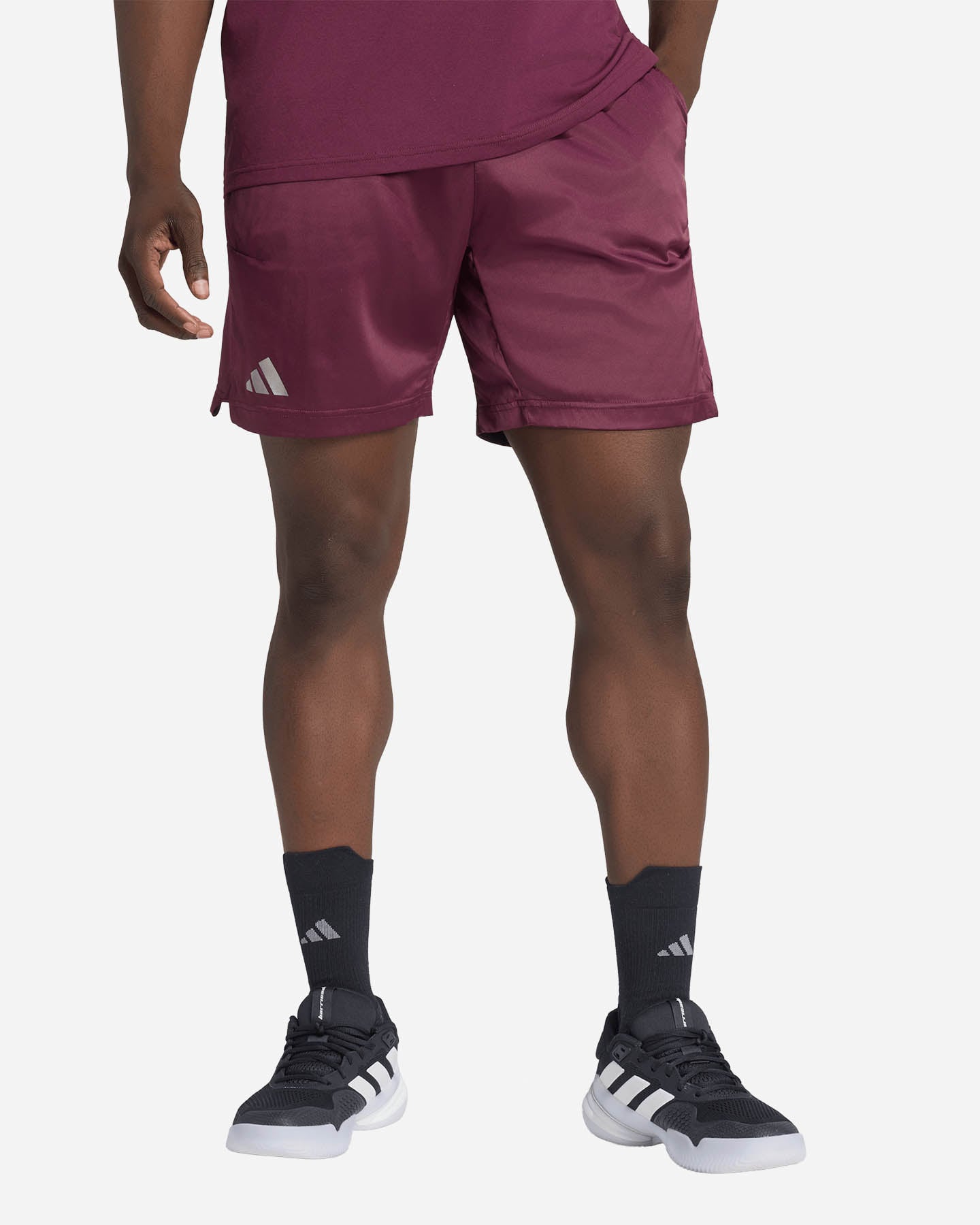 Pantaloncini tennis ADIDAS ERGO PRO M - Marrone - 1 | Cisalfa Sport