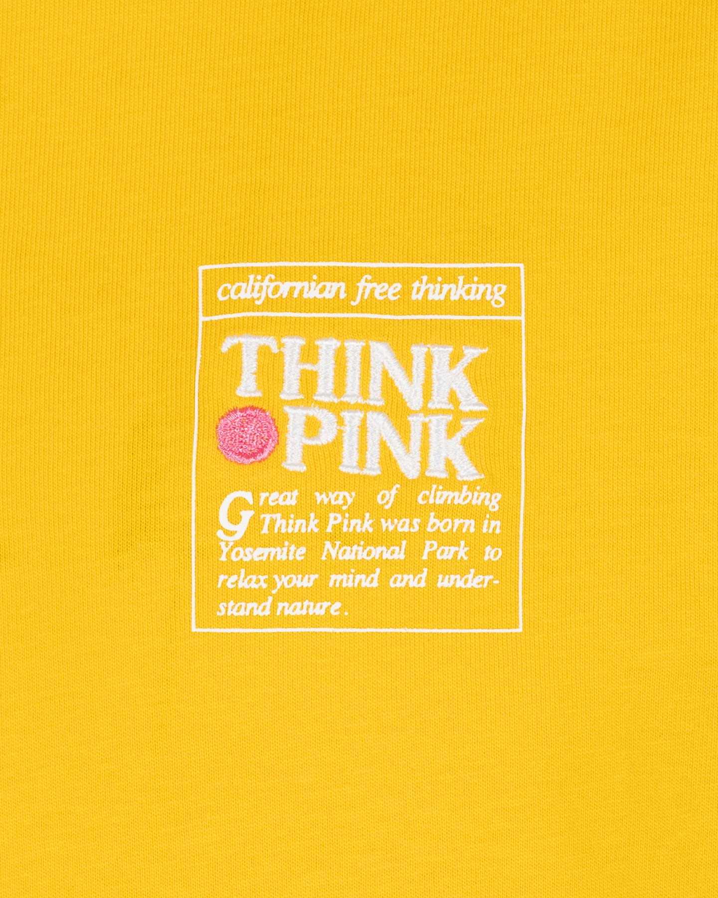 T-shirt THINK PINK GOPCORE M - Giallo - 4 | Cisalfa Sport