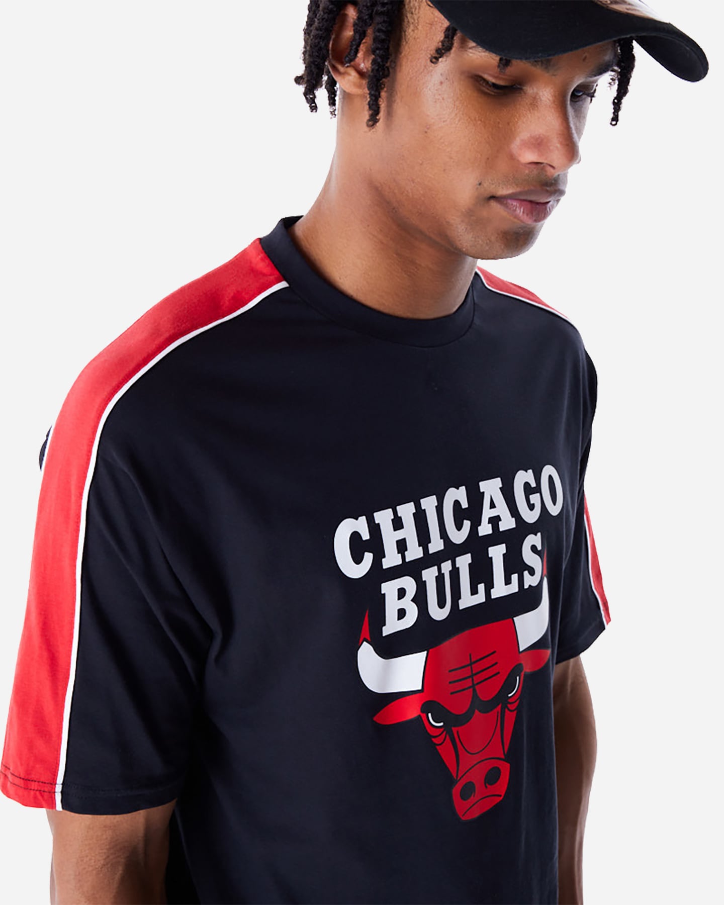 T shirt nba NEW ERA PANEL OS BULLS M - Nero - 4 | Cisalfa Sport