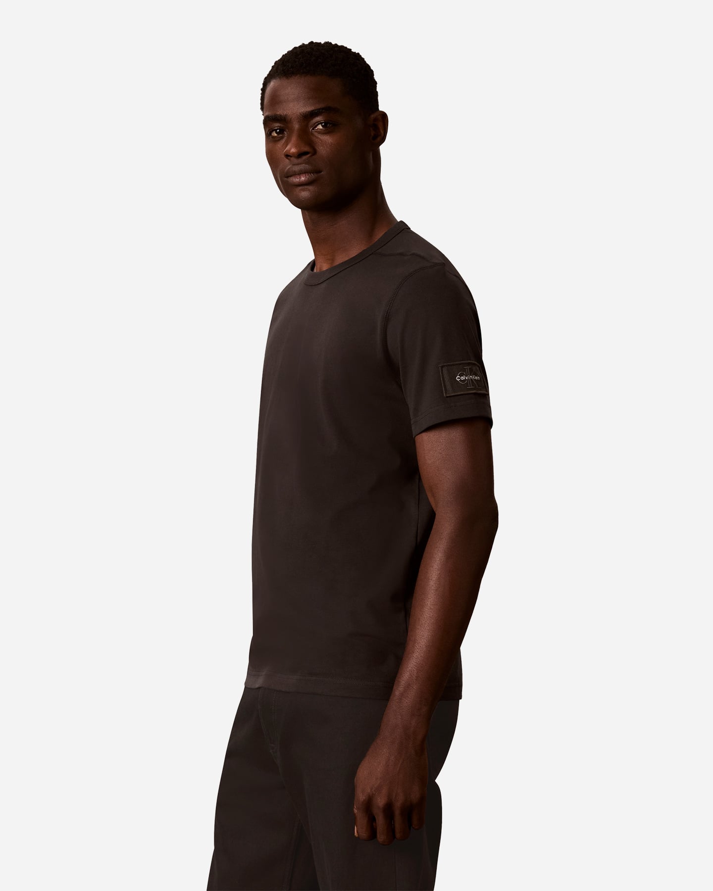 T-shirt CALVIN KLEIN JEANS BADGE M - Nero - 3 | Cisalfa Sport