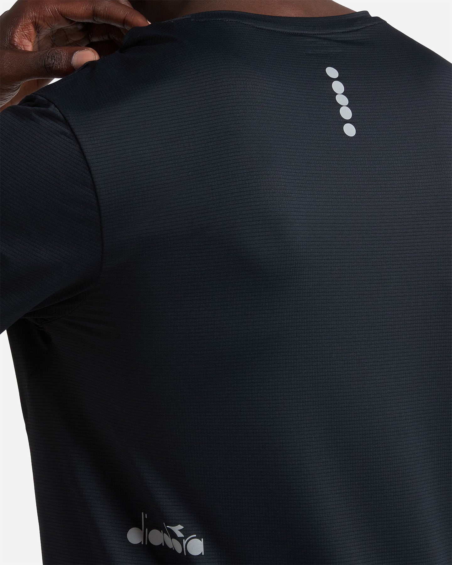 T-shirt running DIADORA TECH M - Nero - 5 | Cisalfa Sport