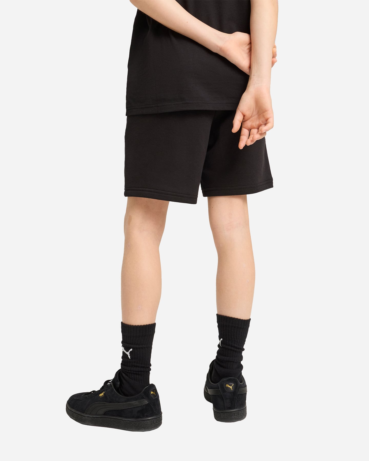Pantaloncini PUMA BASIC JR - Nero - 3 | Cisalfa Sport