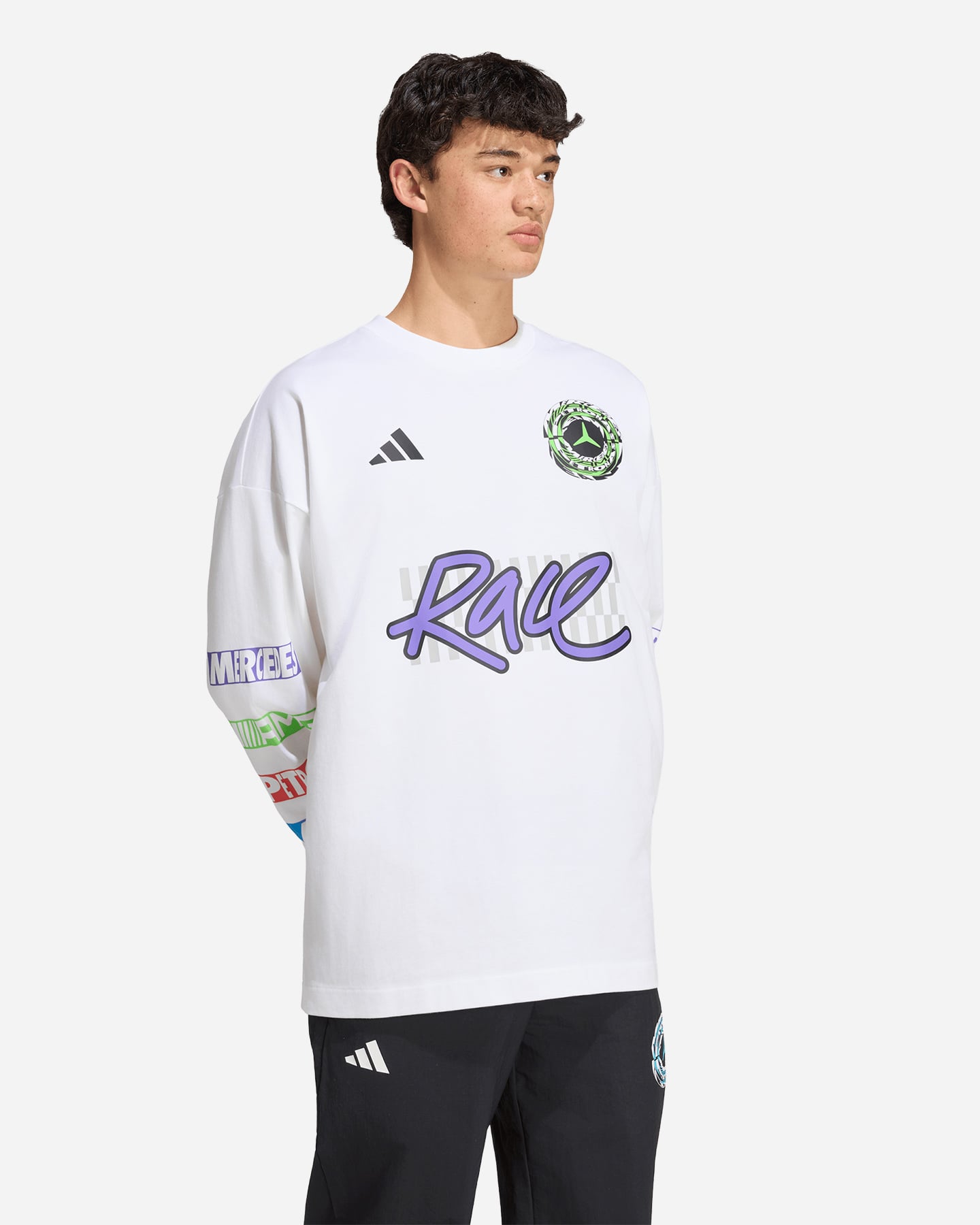 T-shirt ADIDAS MERCEDES M - Bianco - 1 | Cisalfa Sport
