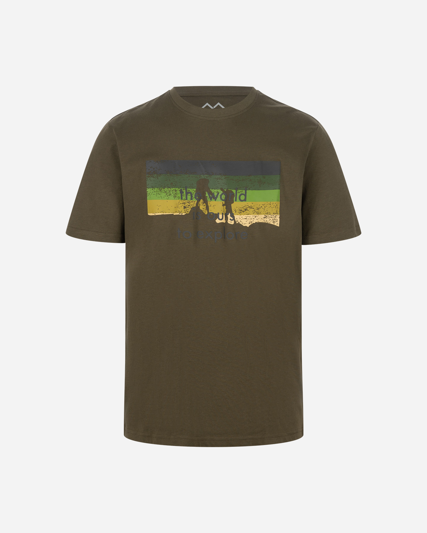 T-shirt 8848 MOUNTAIN ESSENTIAL M - Verde - 0 | Cisalfa Sport