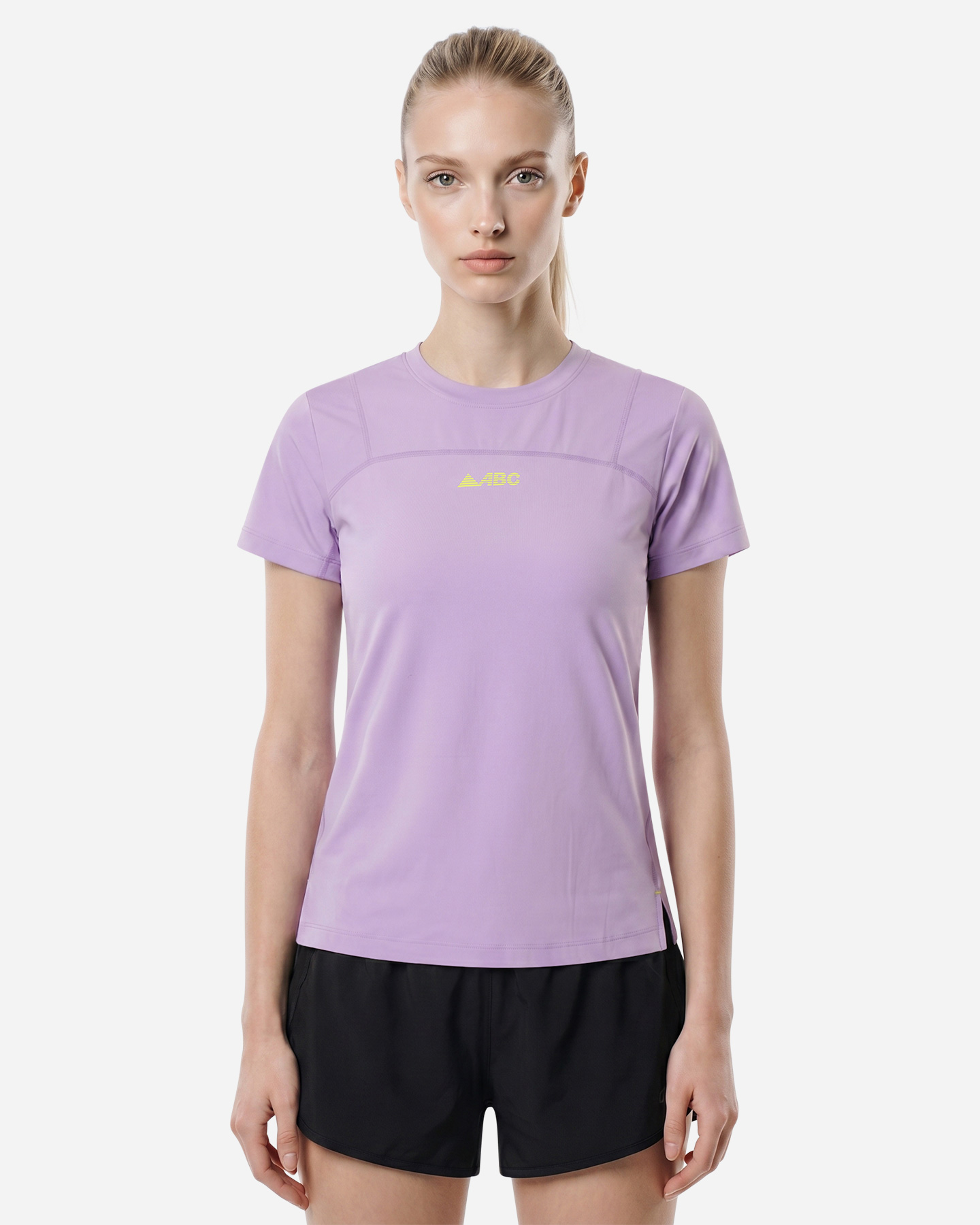 T-shirt running ABC TECH W - Viola - 2 | Cisalfa Sport