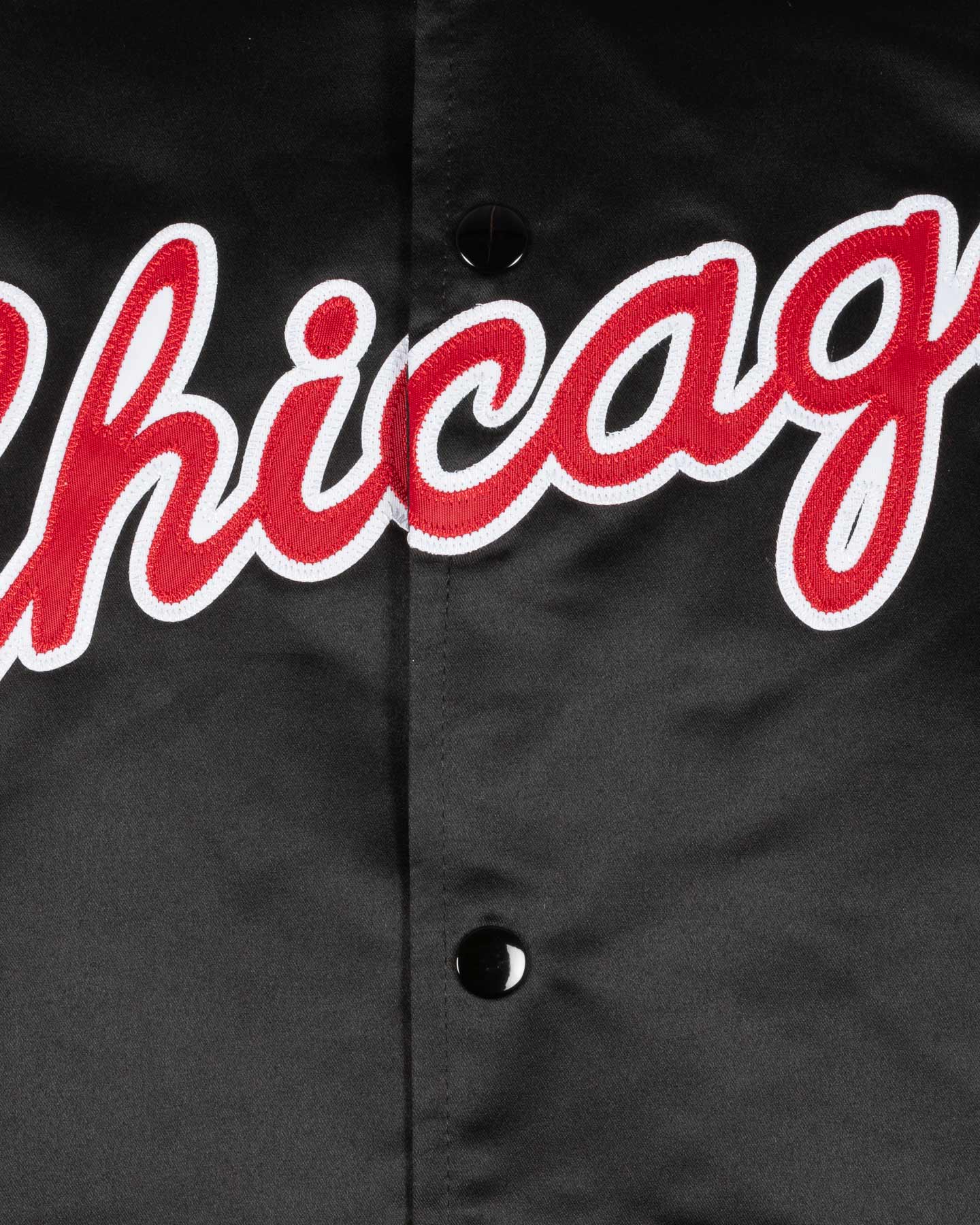 Giacca nba MITCHELL&NESS DOUBLE LW SATIN LOGO BULLS M - Nero - 2 | Cisalfa Sport